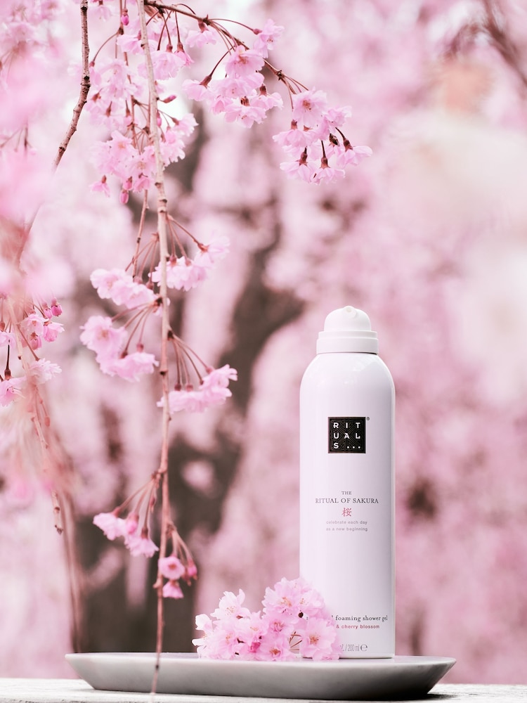 Rituals The Ritual of Sakura Foaming Shower Gel 200ml - Image 2 of 5
