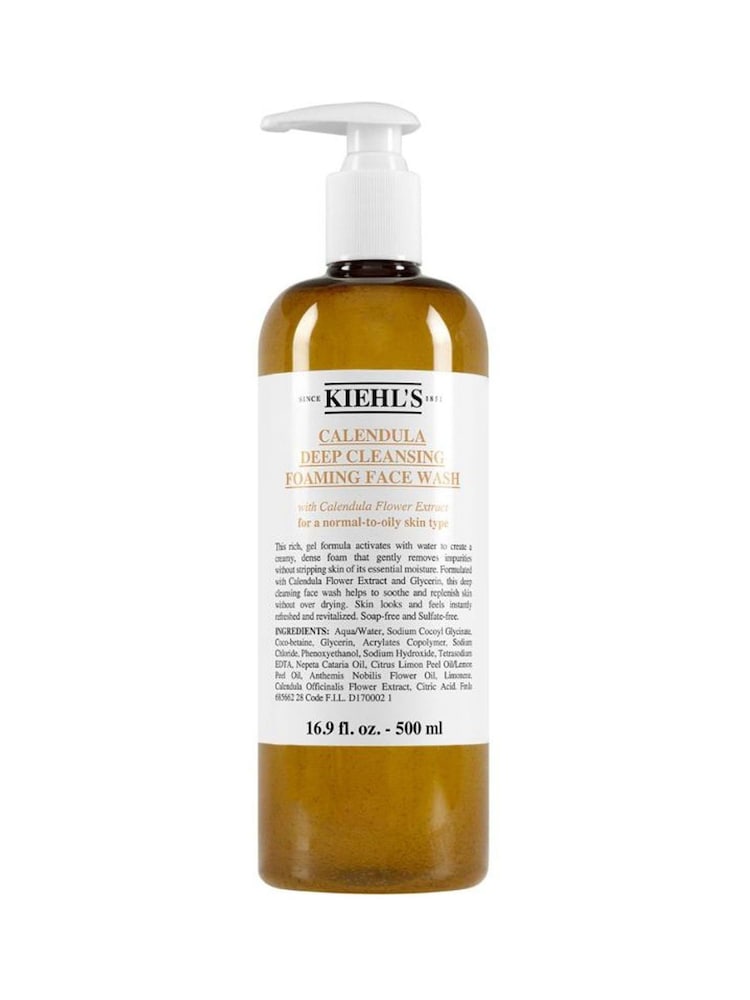 Kiehls Calendula Deep Cleansing Foaming Face Wash 500ml - Image 1 of 1