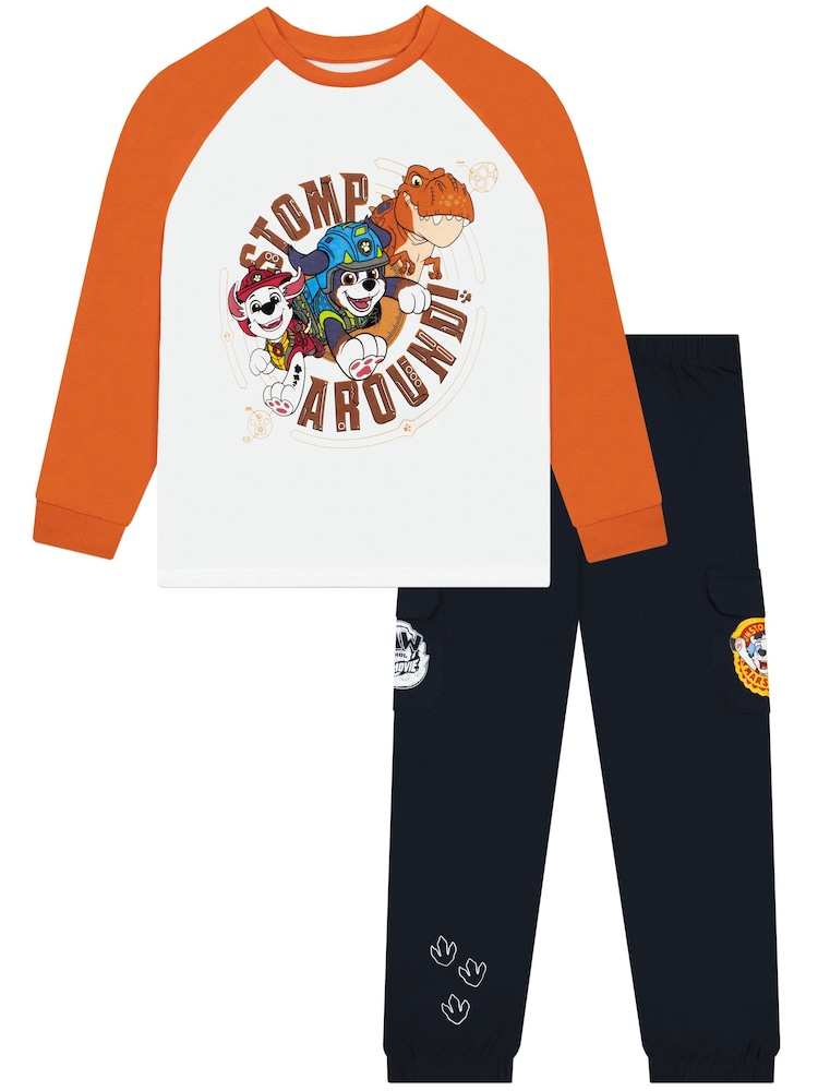 Character Orange PAW Patrol Long Sleeve T-Shirt And Joggers Set - Image 1 of 10 Character Orange PAW Patrol Long Sleeve T-Shirt And Joggers Set - Image 1 of 10