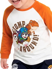 Character Orange PAW Patrol Long Sleeve T-Shirt And Joggers Set - Image 4 of 10