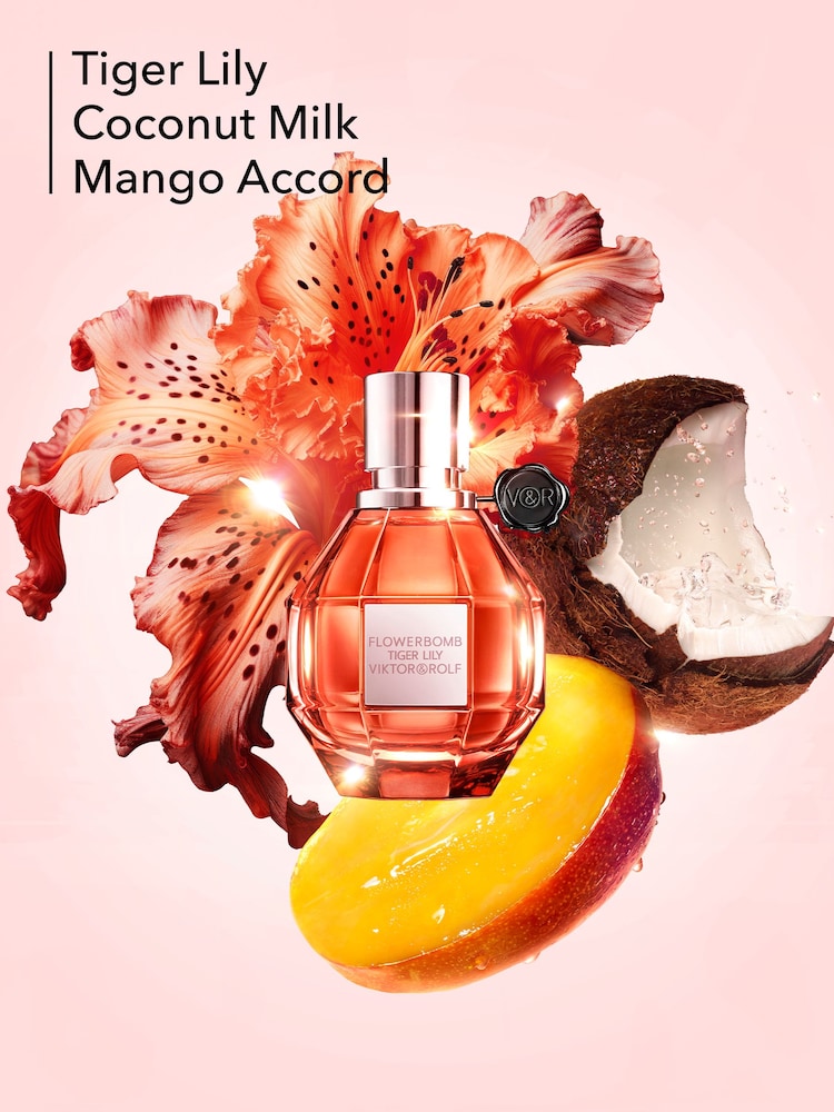 Viktor & Rolf Flowerbomb Tiger Lily Eau De Parfum 50ml - Image 2 of 4