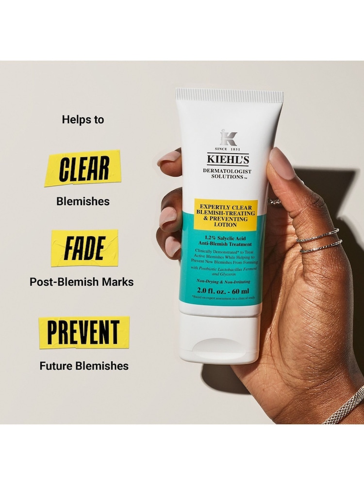 Kiehls Expertly Clear Blemish-Treating  Preventing Lotion 60ml - Image 5 of 5