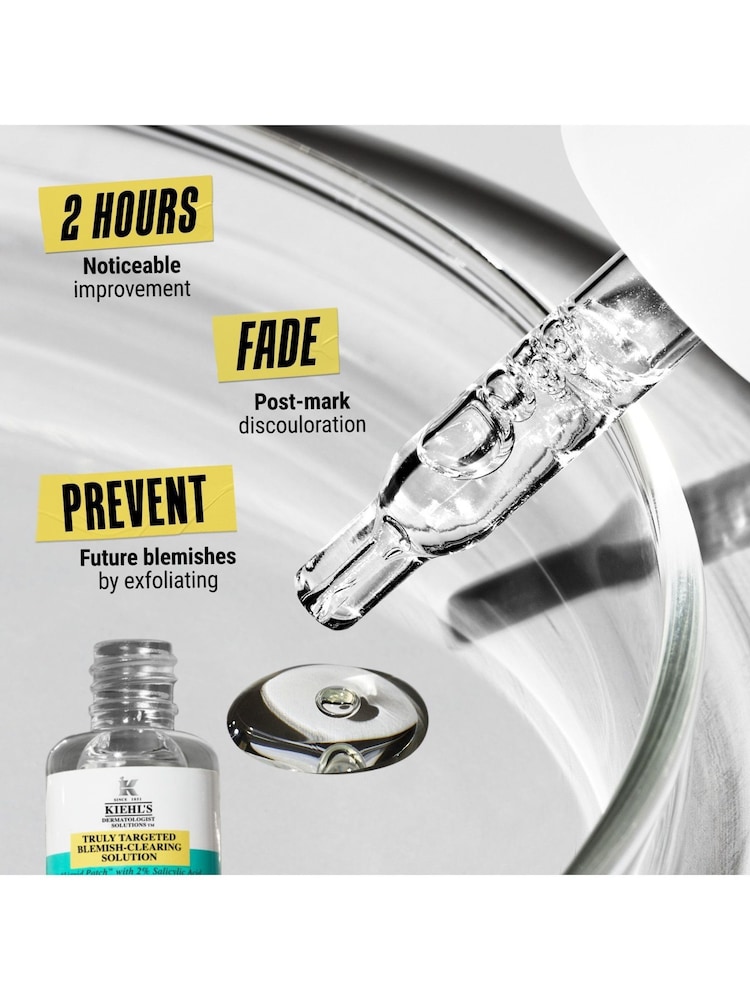 Kiehls Truly Targeted Blemish Clearing Solution Moisturiser 15ml - Image 5 of 5