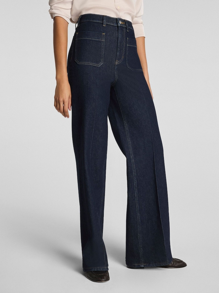 SPANX Authentic 360 Easy Flare Jeans with Patch Pockets SPANXshape™ - Bild 2 von 6 SPANX Authentic 360 Easy Flare Jeans with Patch Pockets SPANXshape™ - Bild 2 von 6