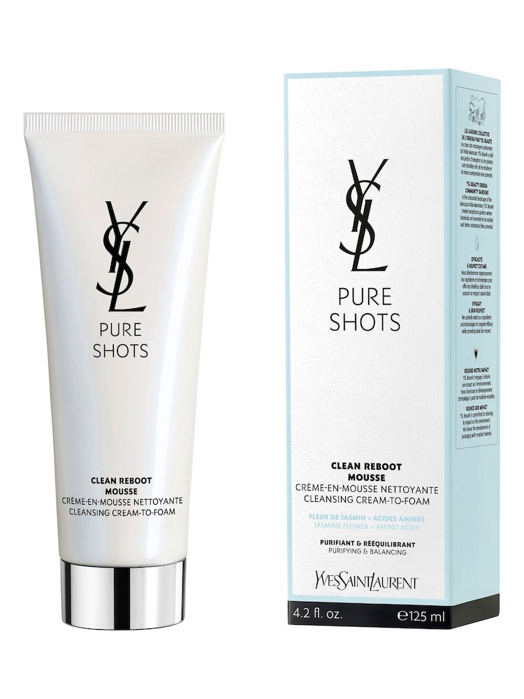 Yves Saint Laurent Pure Shots Clean Reboot Cleanser 125ml - Image 1 of 5