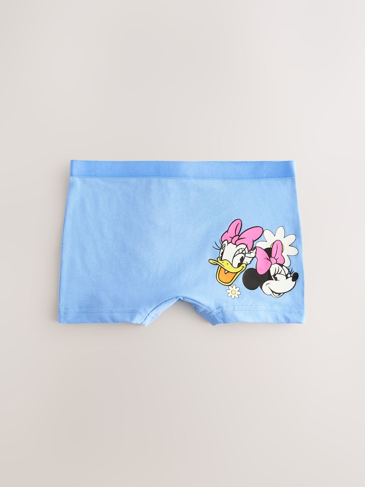 Pink/Purple Minnie Mouse Shorts 5 Pack (2-12yrs) - Image 6 of 9
