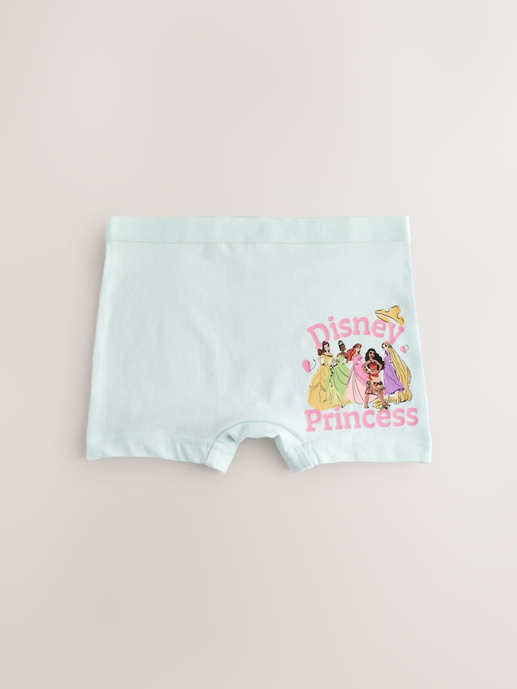 Pink/Purple Disney Princesses Shorts Briefs 5 Pack (2-12yrs) - Image 5 of 9