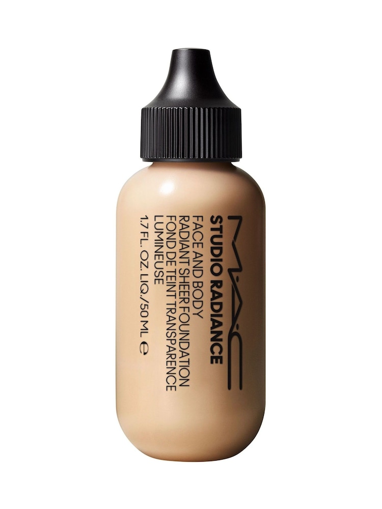 MAC Studio Radiance Face and Body Radiant Sheer Foundation - Image 1 of 5 MAC Studio Radiance Face and Body Radiant Sheer Foundation - Image 1 of 5