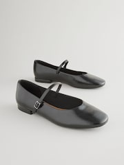 Black Standard/Wide Fit Forever Comfort® Round Toe Mary Jane Shoes - Image 5 of 9