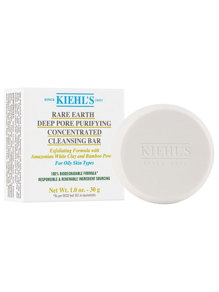 Kiehls Deep Pore Puryfying Concentrated Cleasning Bar 100g - Image 1 of 5