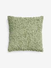 MADE.COM Mint Green Agda Cosy Boucle Cushion - Image 3 of 3