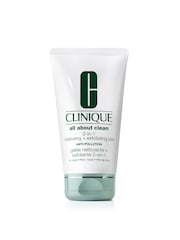 Clinique All About Clean 2-in-1 Cleansing + Exfoliating Jelly Cleanser 150ml - Image 1 of 4