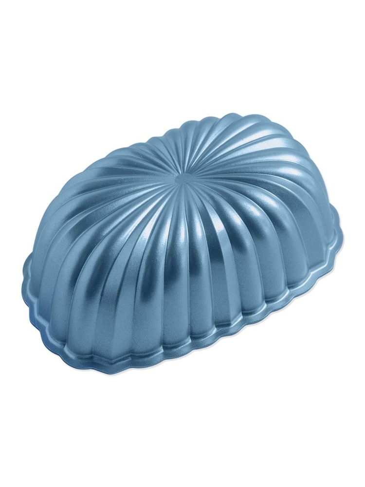 NORDICWARE Twilight Blue Northern Lights Fluted Loaf Pan - Image 1 of 4