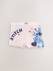 وردي/أزرق - Disney Stitch and Angel Shorts 5 Pack (2-16yrs) - صورة 5 من 9