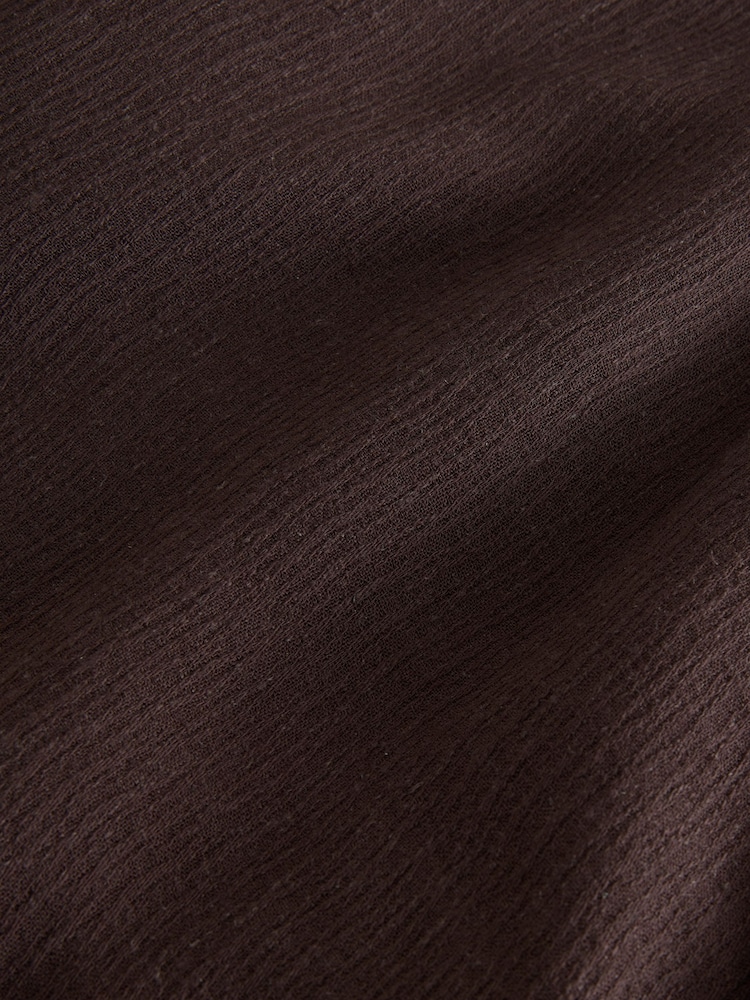 Brun - Crinkle Textured Relaxed Jacket - Image 8 of 8