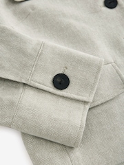 Neutral Cotton Linen Blend Trophy Jacket - Image 8 of 8