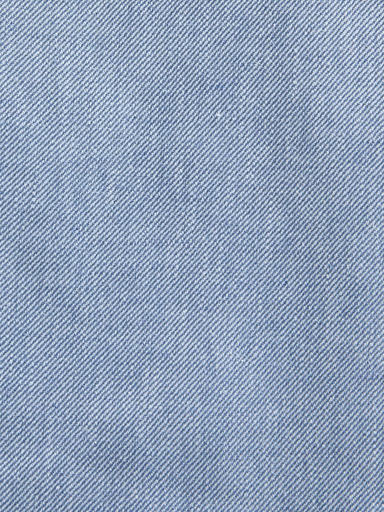 Bleu - Blazer ajusté avec lin - Image 7 of 9
