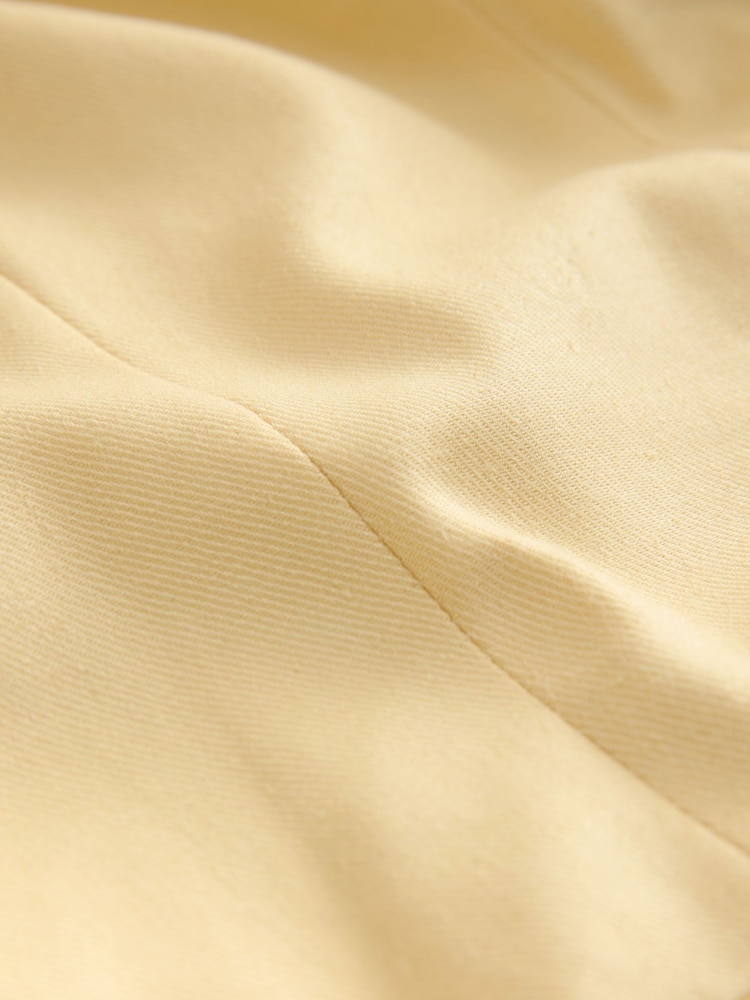 Yellow Tailored Blazer with Linen - Image 9 of 9