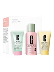 Clinique Skin School Supplies Cleanser Refresher Course Type 3 Skincare Gift Set - Image 1 of 2