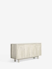 White Arches Mango Wood Effect Sideboard - Image 7 of 9