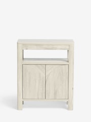 White Arches Mango Effect Storage Side Table - Image 8 of 8