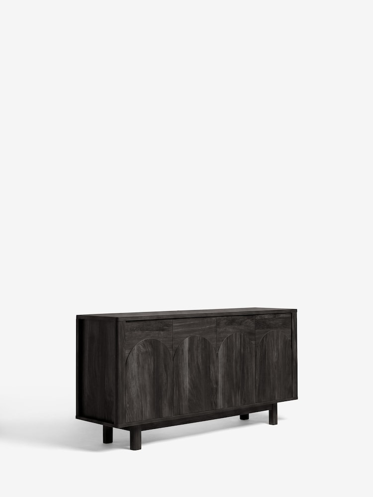 Black Arches Mango Wood Effect Sideboard - Image 7 of 7
