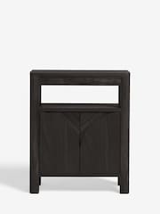 Black Arches Mango Effect Storage Side Table - Image 5 of 7