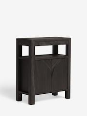 Black Arches Mango Effect Storage Side Table - Image 7 of 7