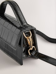 Black Mini Hand Held Bag - Image 4 of 5