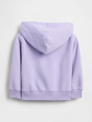 Gap Lilac Purple Vintage Soft Zip-Up Hoodie (6mths-5yrs) - Image 2 of 2