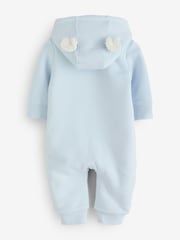 Gap Blue Sherpa Lined One-Piece (0-24mths) - Image 2 of 5