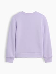 Gap Purple Dachshund Crew Neck Graphic Sweatshirt (4-13yrs) - Image 2 of 3