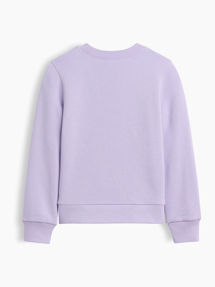 Gap Purple Dachshund Crew Neck Graphic Sweatshirt (4-13yrs) - Image 2 of 3 Gap Purple Dachshund Crew Neck Graphic Sweatshirt (4-13yrs) - Image 2 of 3