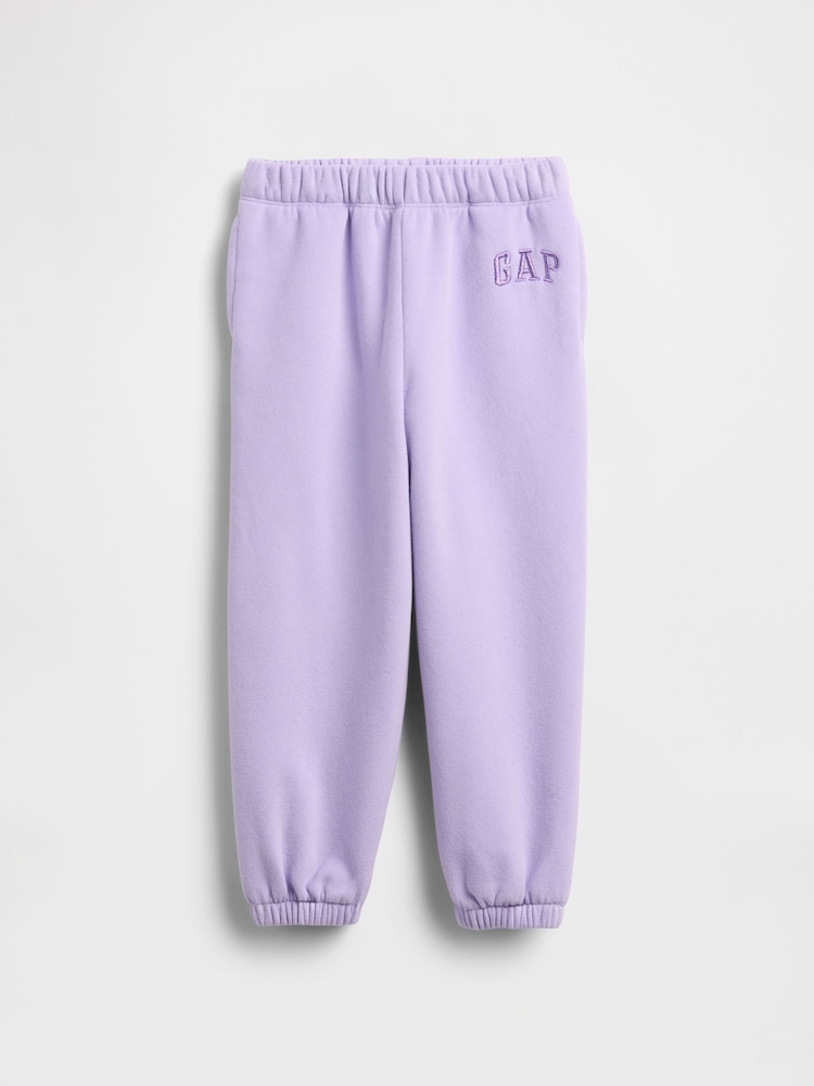 Gap Lilac Purple Relaxed Pull On Logo Joggers (6mths-5yrs) - Image 1 of 2 Gap Lilac Purple Relaxed Pull On Logo Joggers (6mths-5yrs) - Image 1 of 2