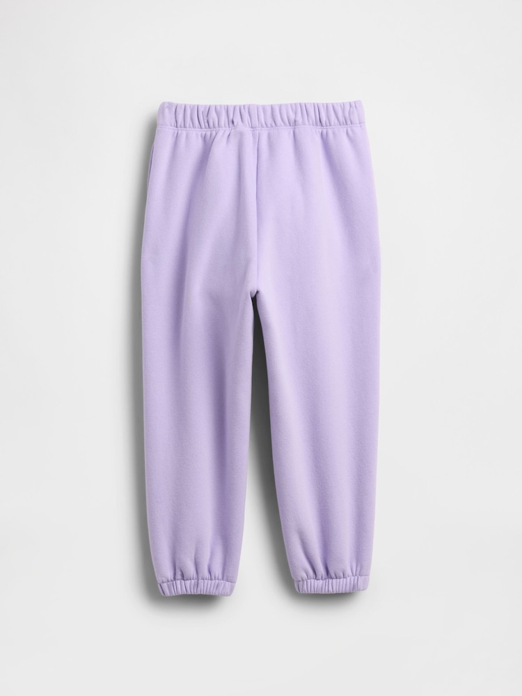Gap Lilac Purple Relaxed Pull On Logo Joggers (6mths-5yrs) - Image 2 of 2 Gap Lilac Purple Relaxed Pull On Logo Joggers (6mths-5yrs) - Image 2 of 2