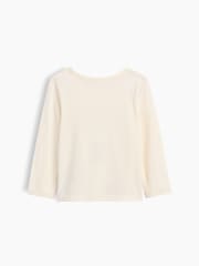 Gap Cream Logo Short Sleeve T-shirt (6mths-5yrs) - Image 2 of 3
