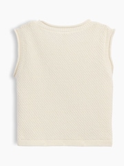 Gap Grey Brannan Bear Sweater Vest (0-24mths) - Image 2 of 3