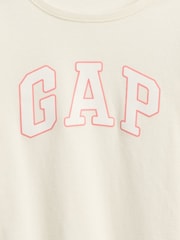 Gap Cream Logo Long Sleeve T-Shirt (6mths-5yrs) - Image 3 of 3