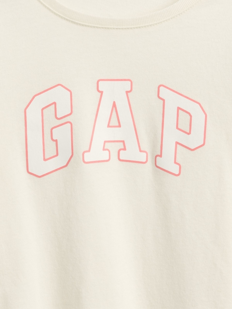 Gap Cream Logo Long Sleeve T-Shirt (6mths-5yrs) - Image 3 of 3
