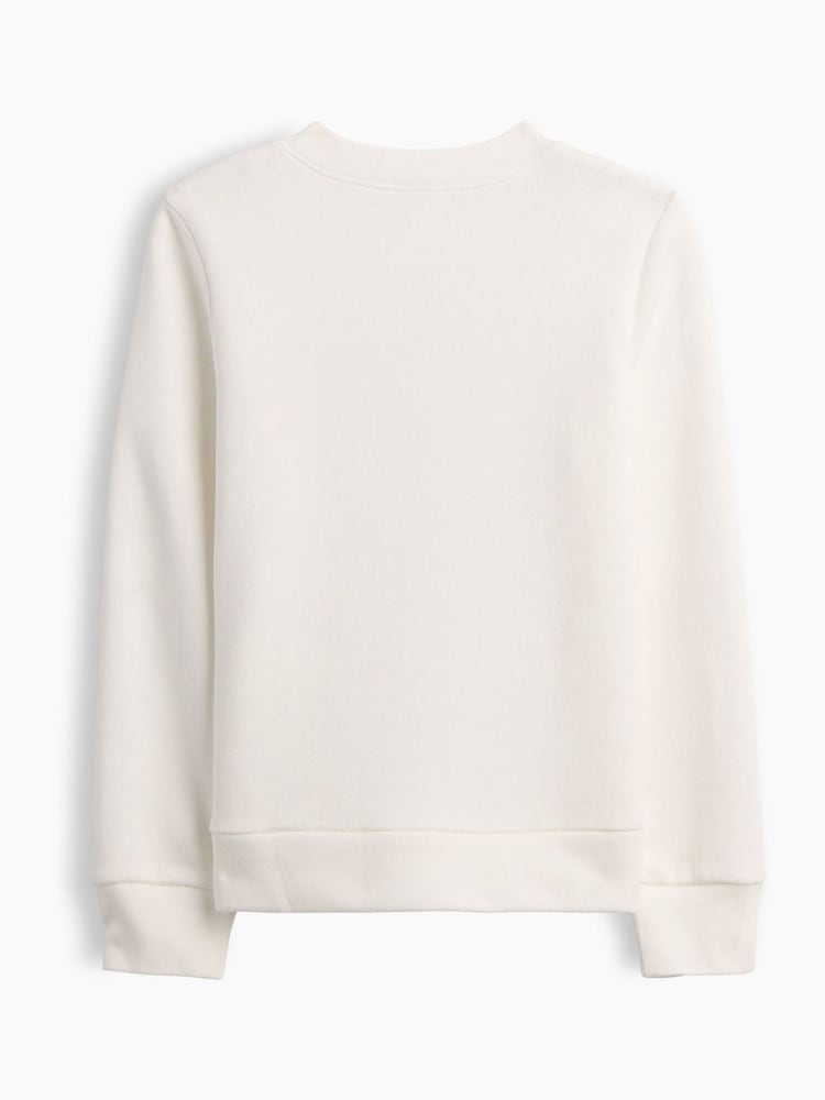 Gap Cream Bear Crew Neck Graphic Sweatshirt (4-13yrs) - Image 2 of 3 Gap Cream Bear Crew Neck Graphic Sweatshirt (4-13yrs) - Image 2 of 3