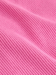 Pink - Gap Langarm-T-Shirt aus Rippmaterial mit Rundhals (6Monate–5Jahre) - Bild 5 von 5