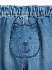 Gap Blue Brannan Bear Pull On Barrel Jeans (0-24mths) - Image 3 of 3