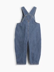 Gap Blue Denim Stripe Brannan Bear Overalls (0-24mths) - Image 2 of 3