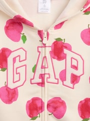 Gap Green VintageSoft Logo Zip Hoodie (6mths-5yrs) - Image 3 of 3
