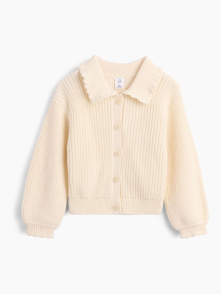 Panna - Gap Baby and Toddler Collared Cardigan Jumper (6mths-5yrs) - Immagine 1 di 3