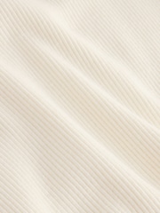 Cream - Gap Langarm-T-Shirt aus Rippmaterial mit Rundhals (6Monate–5Jahre) - Bild 5 von 5