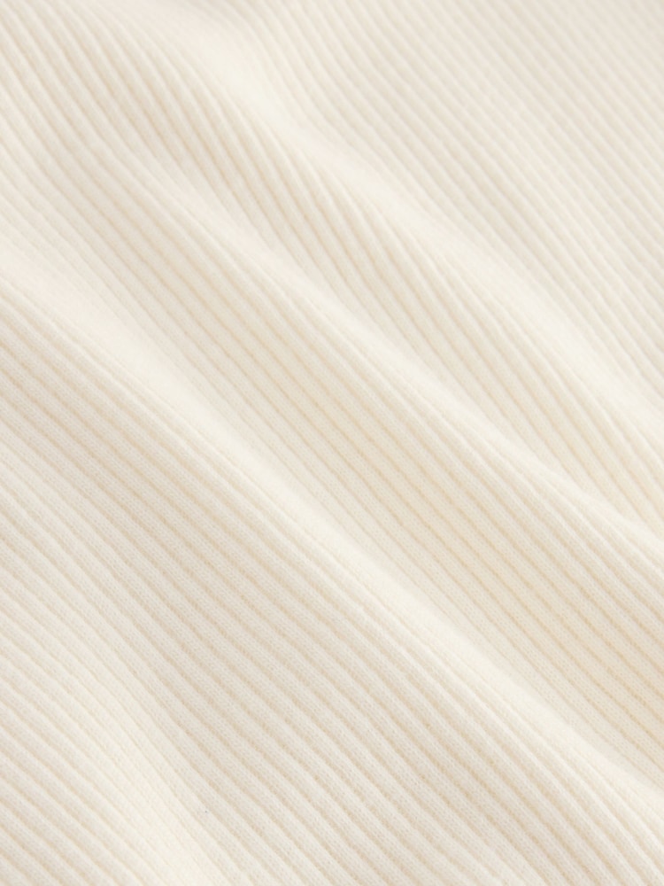 Cream - Gap Langarm-T-Shirt aus Rippmaterial mit Rundhals (6Monate–5Jahre) - Bild 5 von 5