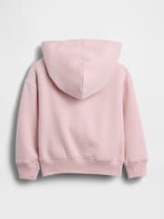 Gap Light Pink VintageSoft Logo Zip Hoodie (6mths-5yrs) - Image 2 of 2