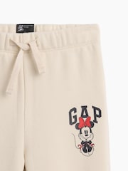 Gap Beige Disney Minnie Mouse Relaxed Pull On Logo Joggers (6mths-5yrs) - Image 3 of 3
