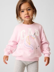 Gap French Terry Logo Sweatshirt (6mths-5yrs) - Obraz 1 z 4